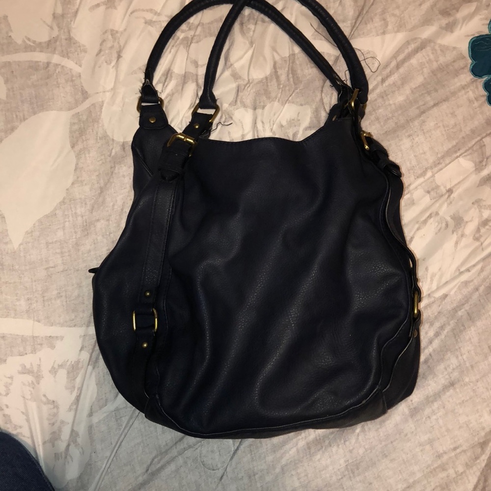 Dark blue purse